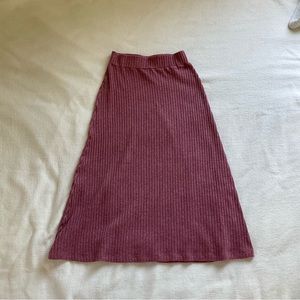 FKSP Pink A Line Skirt